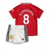 Baby Fußballbekleidung Manchester United Bruno Fernandes #8 Heimtrikot 2022-23 Kurzarm (+ kurze hosen)